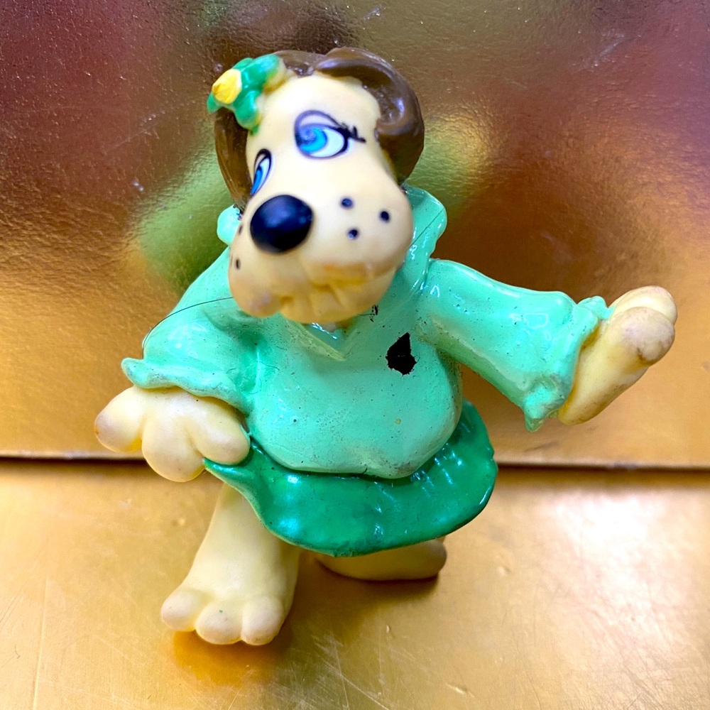 TONKA POUND PUPPIES VINTAGE 1984 BRIGHT EYES COLLECTIBLE ERASER FIGURE 2.25”